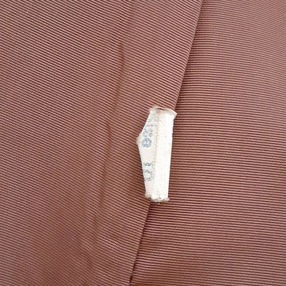 Peter Caruso Light Brown Leather Jacket Long Moto - Picture 5 of 6